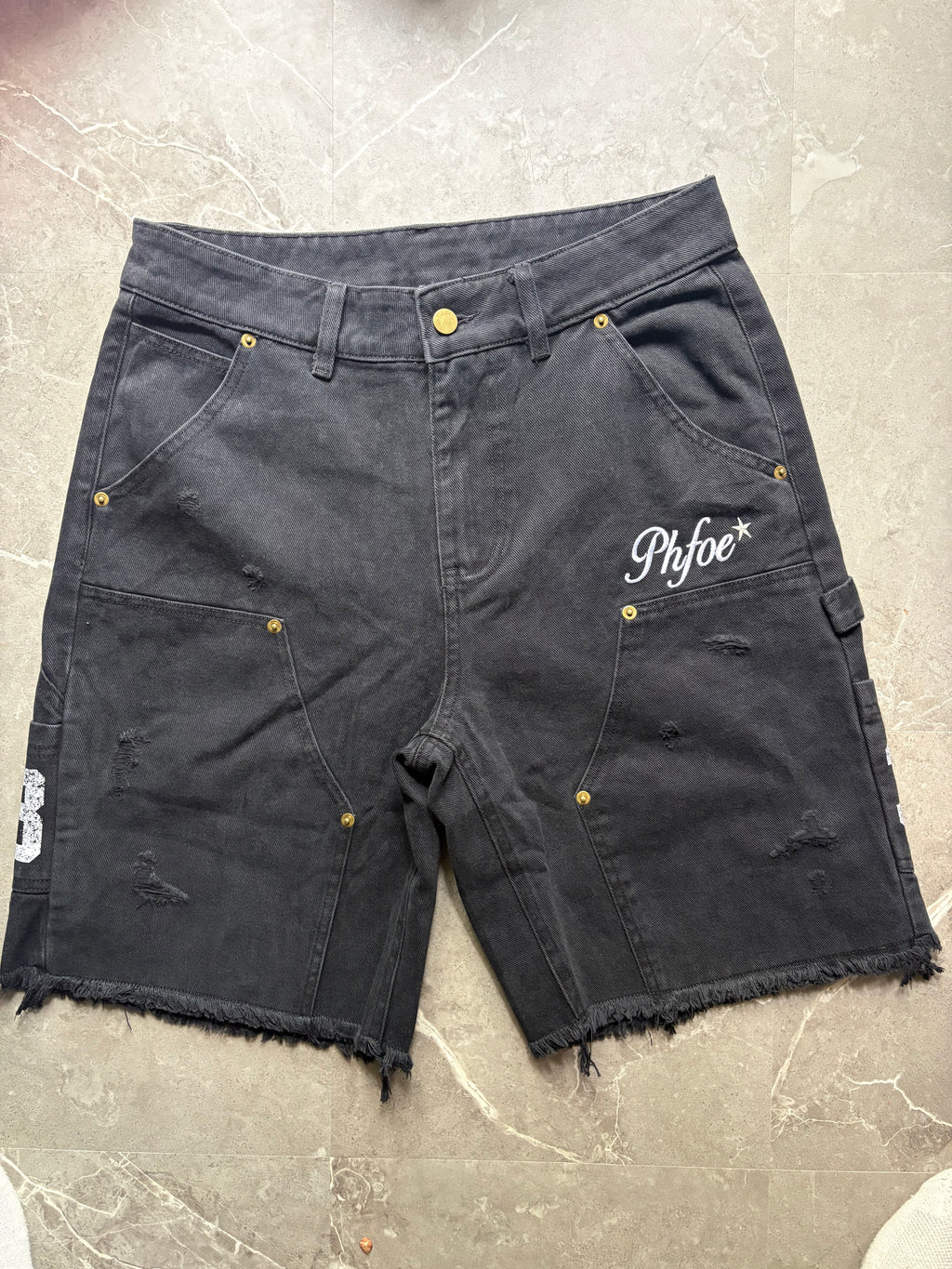 Phfoe Retro Carpenter Jorts
